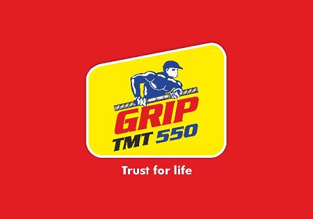 GRIP TMT 550 with tagline Trust for life trademark artwork