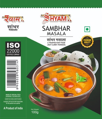 SHYAM SAMBHAR MASALA trademark artwork