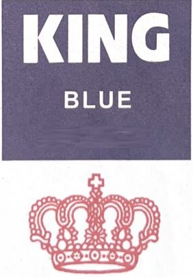 KING BLUE trademark artwork