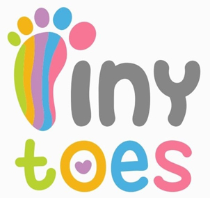 TINY TOES trademark artwork