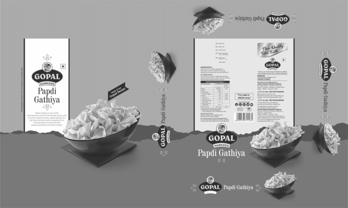 GOPAL NAMKEEN PAPDI GATHIYA trademark artwork