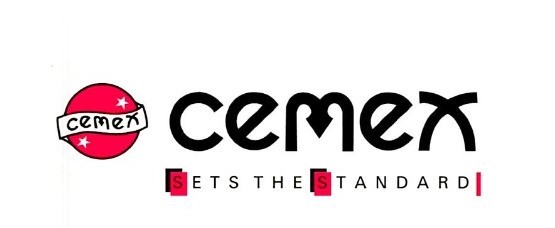 CEMEX WITH TAGLINE SETS THE STANDARD trademark artwork
