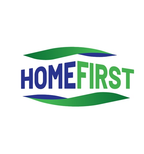 Device of 'Home First' trademark artwork