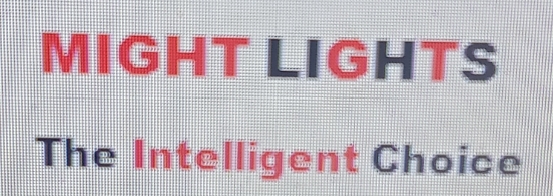 MIGHT LIGHTS trademark artwork