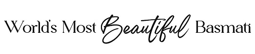 World's Most Beautiful Basmati trademark artwork