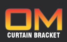 OM CURTAIN BRACKET trademark artwork