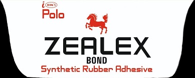 ZEALEX BOND SYNTHETIC RUBBER ADHESIVE trademark artwork