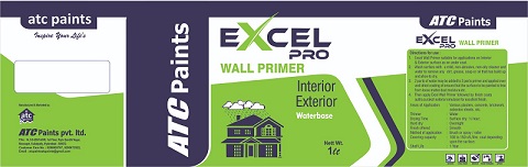 ATC PAINTS EXCEL PRO(Label) trademark artwork