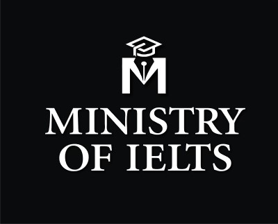 MINISTRY OF IELTS trademark artwork