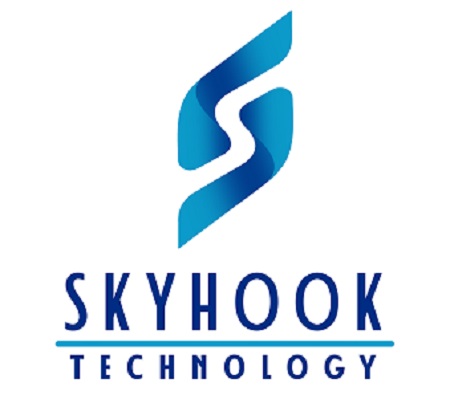 SKYHOOK TECHNOLOGY trademark artwork