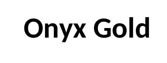 ONYX GOLD trademark artwork