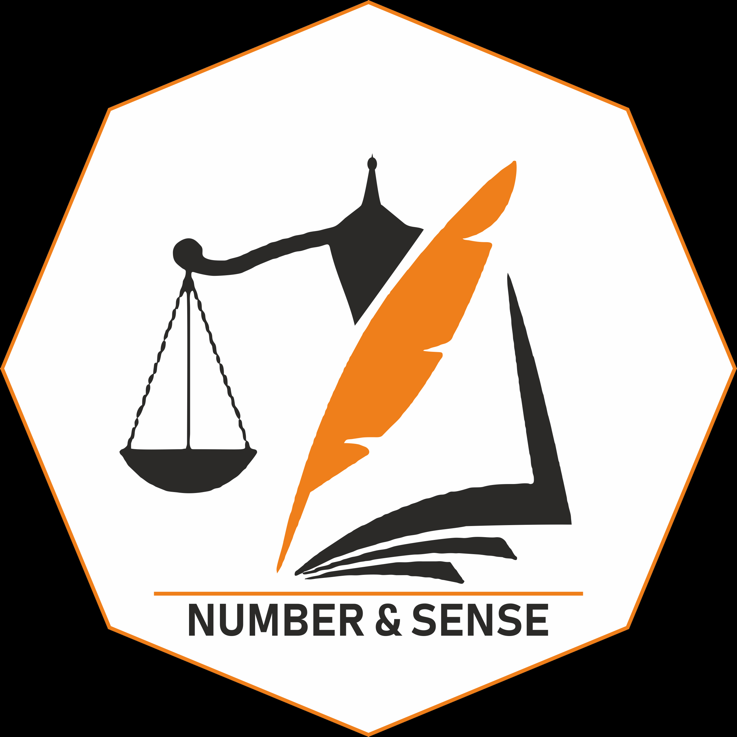 NUMBER & SENSE trademark artwork