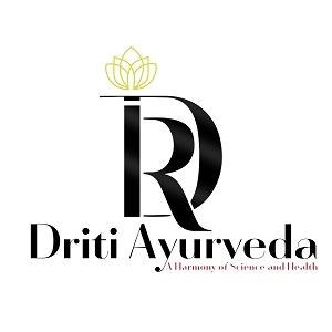 Driti Ayurveda with device of DR trademark artwork