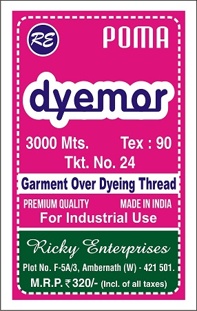 DYEMOR trademark artwork