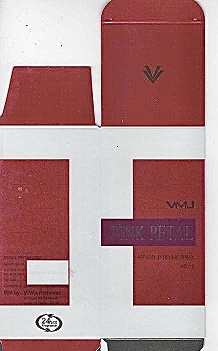 VMJ PINK PETAL (LABEL) trademark artwork