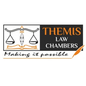 THEMIS LAW CHAMBERS trademark artwork