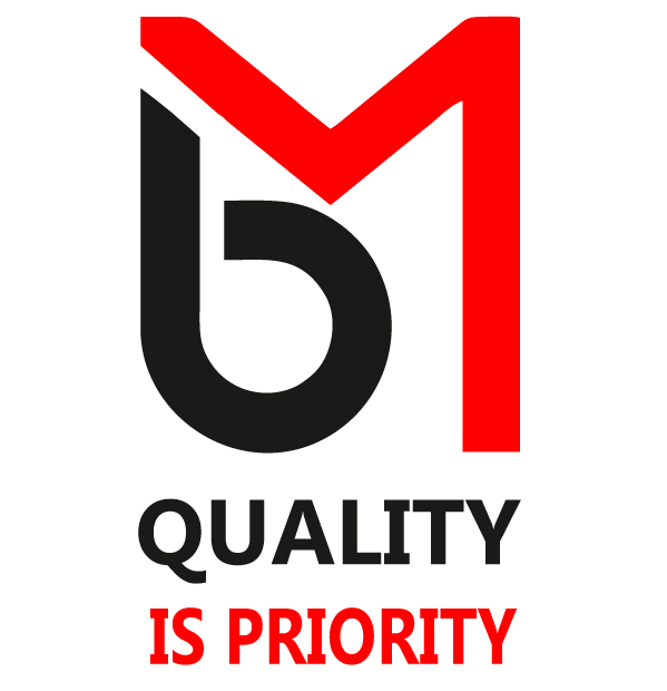 BM QUALITY IS PRIORITY trademark artwork