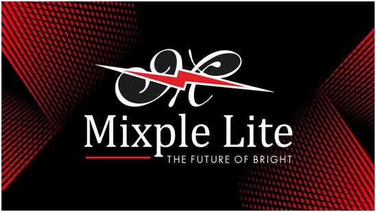 Mixple Lite WITH DEVICE OF M trademark artwork