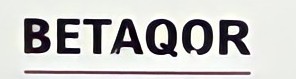 BETAQOR trademark artwork