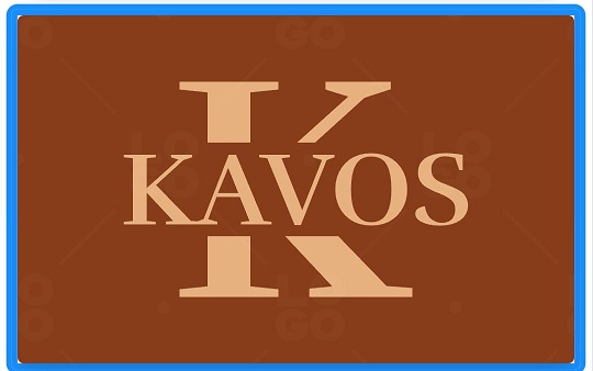 K KAVOS trademark artwork