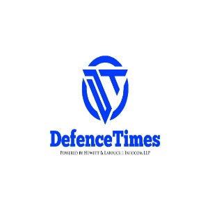 DEFENCE TIMES Powered by Hewett & Latouche Infocom LLP trademark artwork