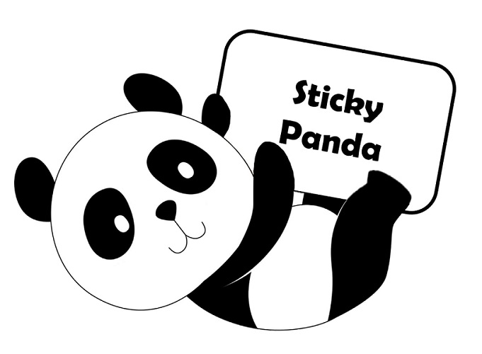 STICKY PANDA trademark artwork