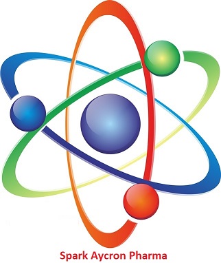 SPARK AYCRON PHARMA with logo trademark artwork