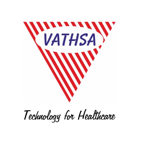 SRI VATHSA with tagline Technology for Healthcare trademark artwork