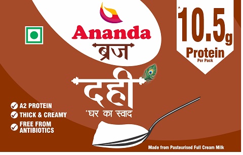 Ananda Braj Dahi trademark artwork