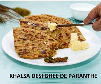 KHALSA DESI GHEE DE PARANTHE trademark artwork