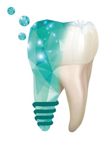 Device of TOOTH trademark artwork