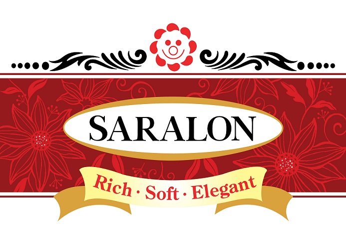SARALON & device trademark artwork