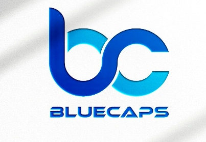 BLUECAPS trademark artwork