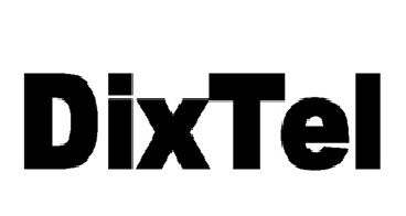 DIXTEL (black and white label) trademark artwork