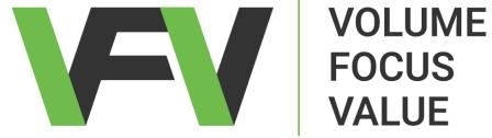 VFV VOLUME FOCUS VALUE trademark artwork