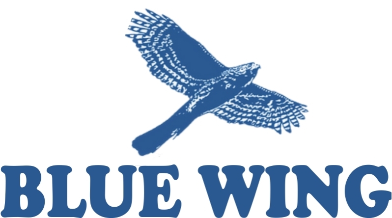 BLUE WING trademark artwork