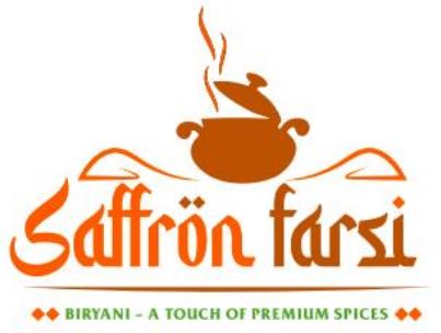SAFFRON FARSI, BIRYANI - A TOUCH OF PREMIUM SPICES trademark artwork