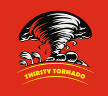 THIRSTY TORNADO (Device) trademark artwork