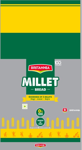 Britannia Millet Bread trademark artwork