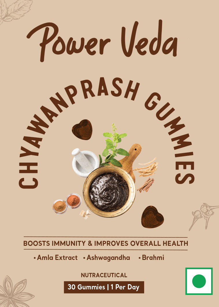 POWER VEDA CHYAWANPRASH GUMMIES trademark artwork