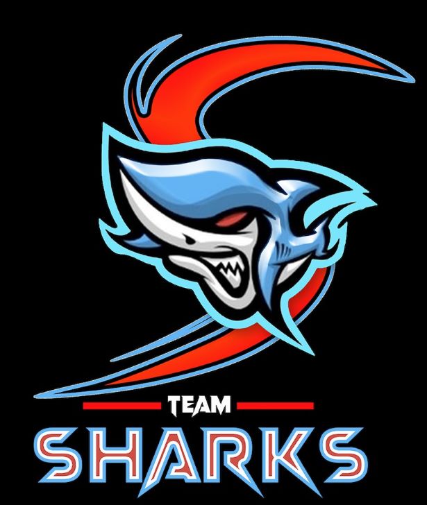 S TEAM SHARKS trademark artwork