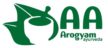 AROGYAM AYURVEDA trademark artwork