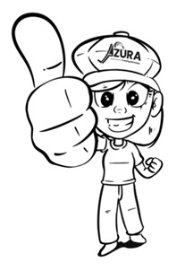 DEVICE : AZURA trademark artwork