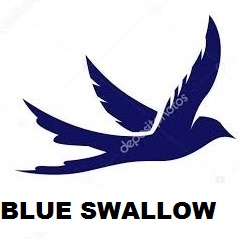 BLUE SWALLOW trademark artwork