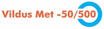 Vildus Met -50/500 trademark artwork
