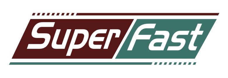 SUPER FAST trademark artwork