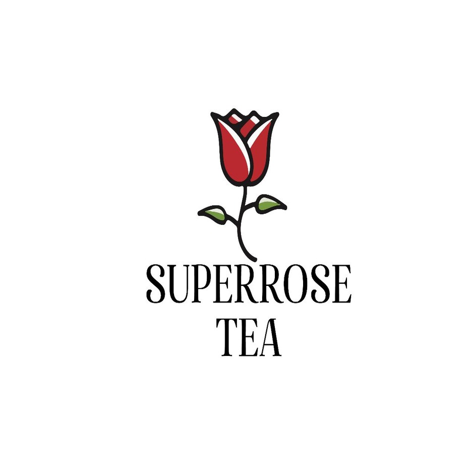 SUPERROSE TEA. trademark artwork