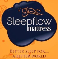 SLEEPFLOW MATTRESS BETTER SLEEP FOR A BETTER WORLD trademark artwork