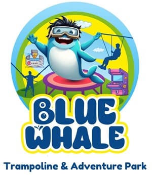 BlueWhale Trampoline & Adventure Park trademark artwork
