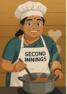 SECOND INNINGS trademark artwork